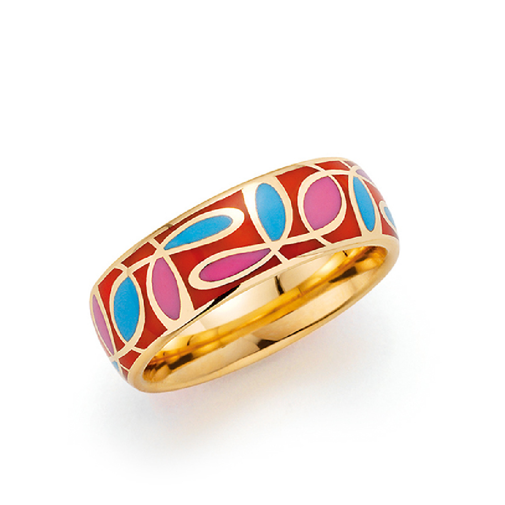 Ceramic Gold Ring Temple & Grace NZ